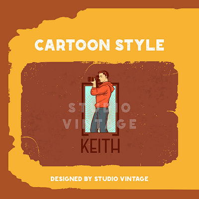 KEITH LOGO illustration logo vector