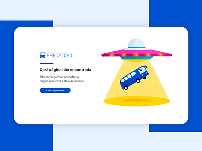 404 - Error page design illustration ui web web design