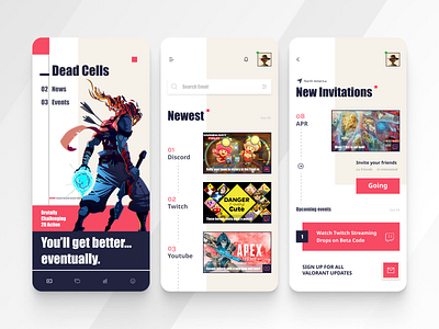 Dead Cells app ui