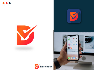Modern Letter D and CheckMark Modern Logo Design abastact app icon app logo best logos brand design brand designer brand guidelines brand identity branding logo creative logo design letter combination logo letter d logo logo logo design logo inspirations logo trending modern letter d logo modern logo professional logo