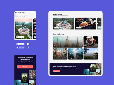 Roverista Travel Guide: Tools adventure airbnb asia bold clean colorful country green guide journey minimal purple travel ui ui design ux