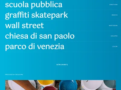 Artist Portfolio Layout branding design divi web wordpress wordpress blog wordpress design