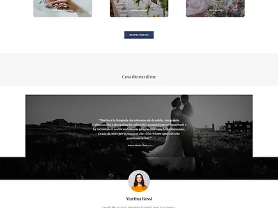 Wedding Photographer Layout branding design divi illustration web wordpress wordpress blog wordpress design