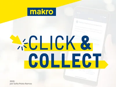 Branding Click&Collect Makro brand brand identity branding design graphic design logo logotype