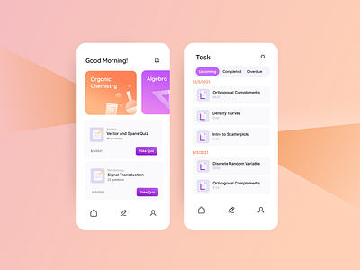 Online Classroom application business clean ui design e learning ecommerce education graphic design mobile app mobile app design online classroom ui ui design ux ux design web design