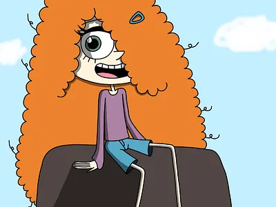 Numbuh 841 LordFatherAce Style (universe_of_art) drawing graphic design illustration oc