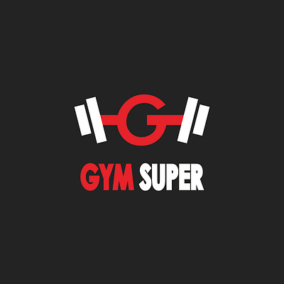 gym logo art barbel biceps bodybuilding branding fitness graphic design gym icon illustration logo object simple sport training ui vector