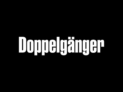 Doppelgänger — Hair Pomade brand brand design brand identity branding design flat graphic design logo logotype