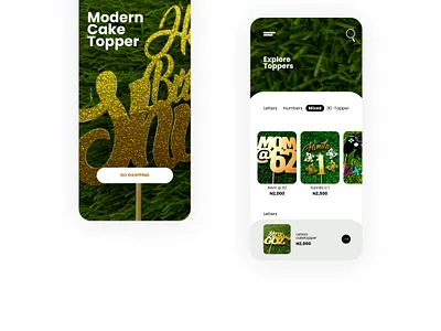 Cake Topper Mobile App