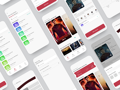 NNTN - Cinema Booking App booking app cinema cinema booking cinema booking app design mobile mobile cinema booking apps mobile design ticket cinema booking app ui uiux