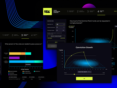 TEC Commons Configuration Dashboard - Governance modules app blockchain commons governance tokenengineering ui website