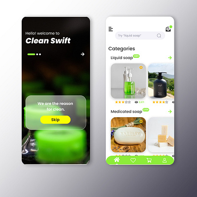 Detargents app app branding design graphic design illustration logo mobile mobileapp ui ux vector