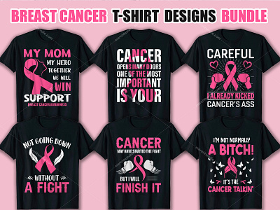 Breast Cancer T Shirt Design Bundle breast cancer png breast cancer shirt breast cancer svg breast cancer t shirt breast cancer t shirt design breast cancer vector merch by amazon print on demand t shirt design free t shirt maker typography shirt typography tshirt vector graphic vintage shirt vintage svg