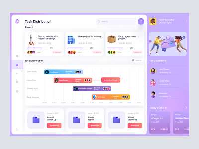 Task Dashboard admin admin panel admin theme admin ui dashboad dashboard grid view interface list view map sidebar sidebare uiux user user dashboard