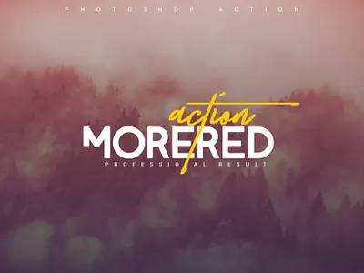 Morered - Free Photoshop Actions image