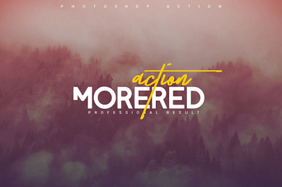 Morered - Free Photoshop Actions image