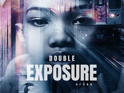 Double Exposure Urban - Photoshop Action design double exposure graphic illustration paint photoshop sketch urban watercolor