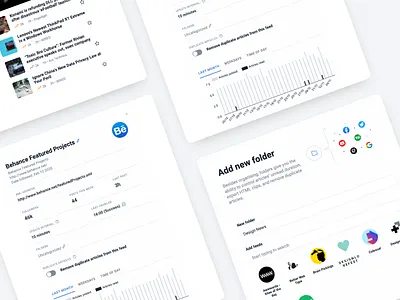 UI Web RSS create feed folder form magazine view name rss select stats thumbs ui web