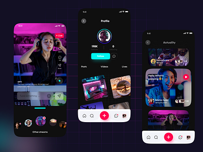 TikTop App redesign 🧐 app design designers dribbble dribbblers following inspiration redesign tiktok tiktokdesing trending trendy ui uidesign uidesigners uiux uiuxdesign ux uxdesign website