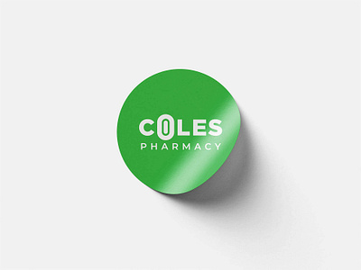 Coles Pharmacy Logo Identity branding design graphic design logo ne