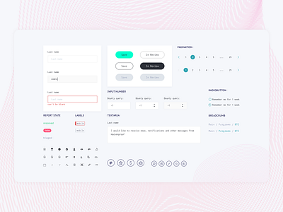 UI kit for cybersecurity company cybersecurity figma kit ui ui kit webmil webmil web production
