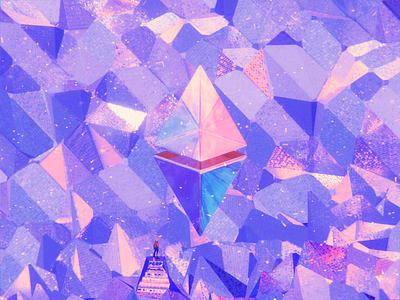 ETH100-#050 3d abstract adventure blender eth ethereum illustration nft nfts vuesax wantline