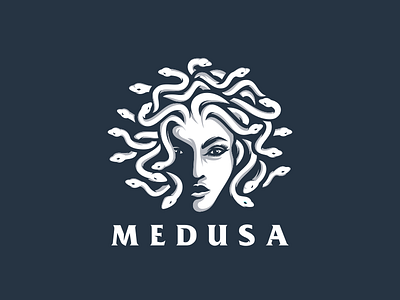 Medusa beauty logo face face logo graphic design graphic design services graphic designer human face logo logo design logo design services logo designer logo designs logo inspiration logoidea logoideas logoinspirations logos medusa medusa logo medusa logos