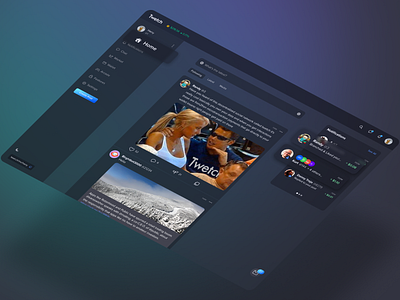 Twetch Homepage Product Design bitcoin blockchain bsv crypto glassmorphism nft product design twetch twetch app twetchapp ui user interface ux