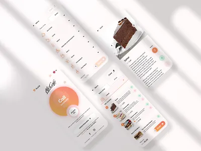 Branding & UX / UI * RushB App app branding design logo minimalistic ui ux vector