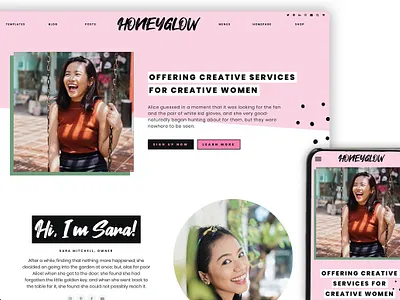 Honeyglow WordPress Theme Blog back backup backupgraphic blog templates blog theme blog themes branding chand design ecommerce themes illustration logo services themes wordpress wordpress blog template wordpress portfolio wordpress template wordpress theme wordpress theme blog wordpress website