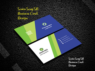 New Business Card Design address brand branding business card color company design icon illustration logo mail tag template typography ui ux vector web white space