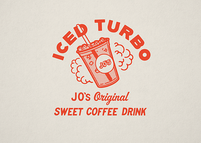 Iced Turbo design illustration merch tee