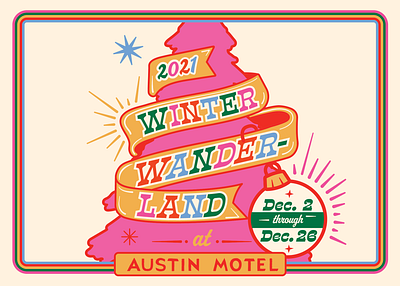 Winter Wanderland branding christmas design illustration illustrator vector