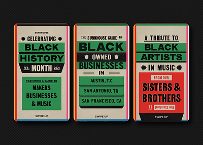Black History Month bespoke design digital illustration lettering typography