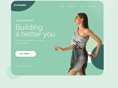 Clothing fashion design ui