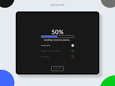 Loading... 076 app daily ui 076 dailyui dailyui076 design download graphic design ipad loading loading... mobile mobile design progress progress bar tablet ui