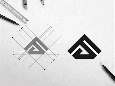AF Logo concept branding design graphic design icon illustration logo vector