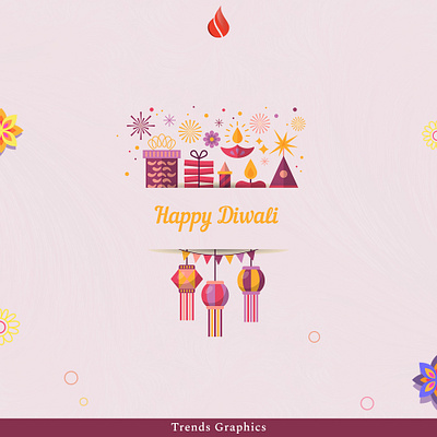 Happy Diwali Post | Social Media Post Design | festival post design graphic design photoshop socailpost trends graphics