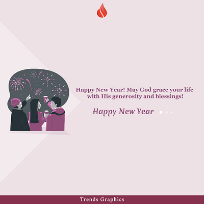 Happy New Year Post | Social Media Post Design | festival post graphic design photoshop social media post trends graphics