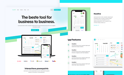 Buddii | UI/UX Web Design Pt.1 agency branding graphic design landing page logo ui ux web design web uiux