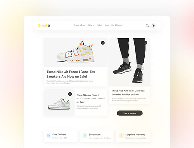 Sneaker Affiliate Landing Page 2021 affiliate affiliate links affiliate make money online affiliate marketing affiliate network affiliate page beauty products branding creative marketing partnership product landing page profit revenue sale sales uiuxdesign web webdesign