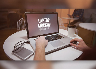 Laptop Screen Mockup Set abstract clean device display laptop laptop screen mac macbook mockup phone mockup presentation realistic simple smartphone theme ui ux web webpage website