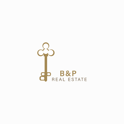 B & P Real Estate @illustrator branding design graphic design icon illustration logo vector