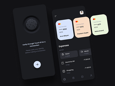 Finance management mobile app android app application design finance finance management illustration interface ios mobile app screens ui ui deisgn uiux ux ux design web