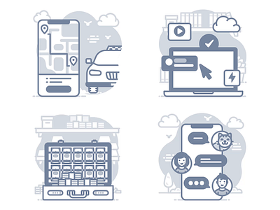 Scenarium Graphite icons background friendly flat icojam icon icons illustration scenarium ui vector