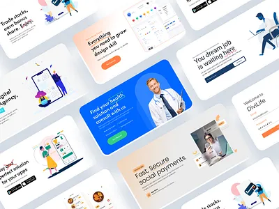 Text Notation Header UI Design app branding dashboard design emphasize text header ui highlighting styles homepage homepage header ui illustration logo nft design text highlighter module text notation module typography ui ui ux design ux website