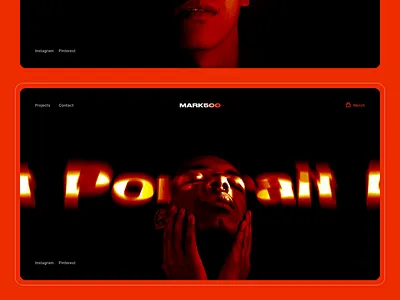 Mark500 · Concept concept photo portfolio project ui web