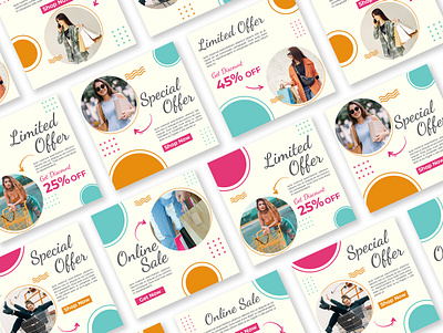 POPITH - Instagram Post Template apartment banner banner ads banner design clean clean design design fashion home instagram instagram post minimal sale set simple design socialmedia template
