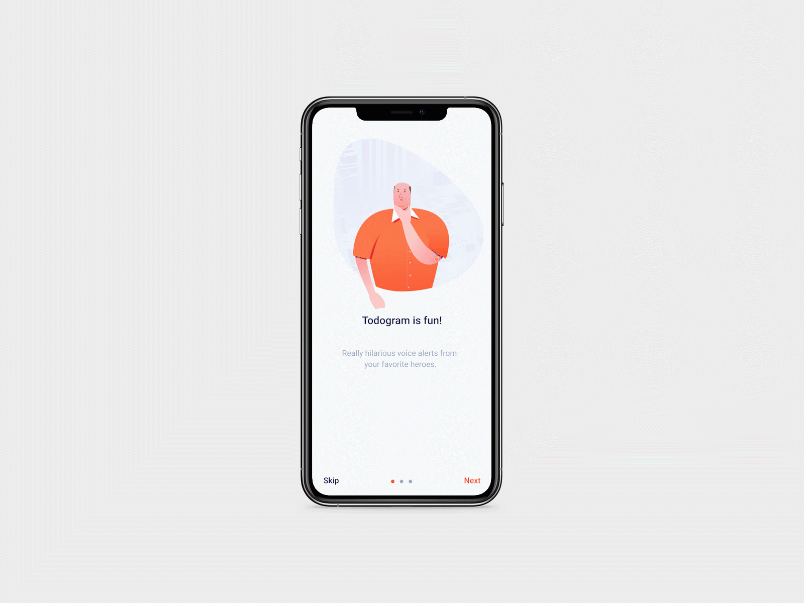 Funny to-do app for IOS app application figma ios mobile todo todos ux webmil webmil web production