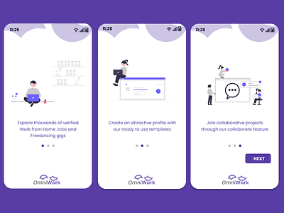 DailyUI -023- Onboarding Screen app design app design challenge branding daily ui challenge daily ui collection dailyui dailyuichallenge design design challenge job search app design logo onboarding ui ui design user experience user interface design ux design